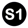 Wegmarke S1 Wegmarke S1